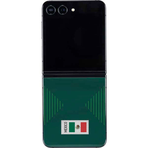 Mexico Soccer Flag Galaxy Z Flip5 5G Skin